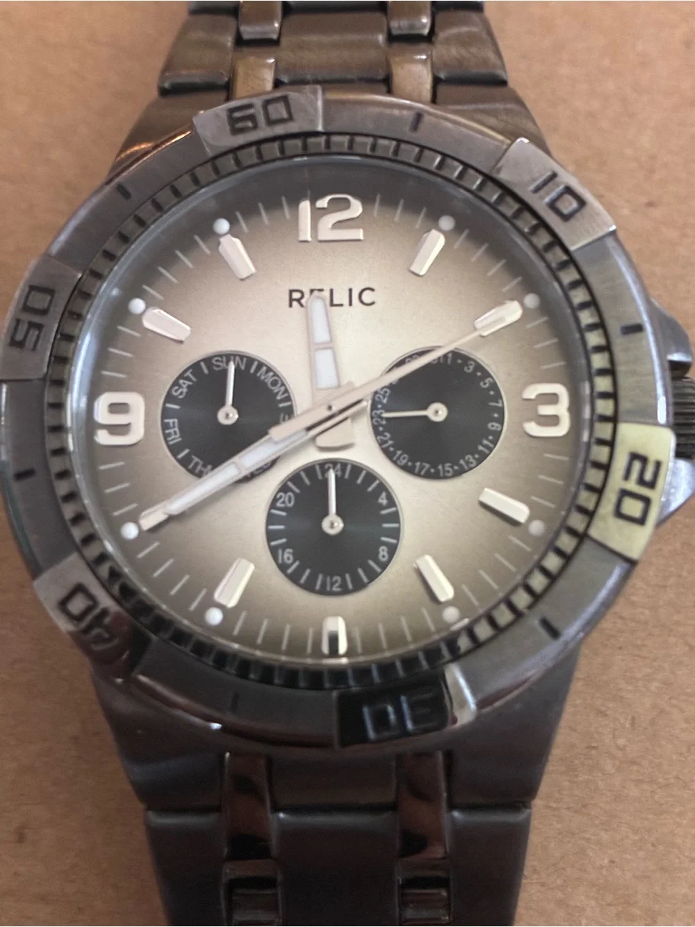 Relic Men's Gunmetal Watch